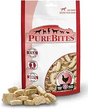 PureBites Chicken Breast Freeze Dried Treats for Dogs 3 Ounces - 3 Pack