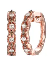 Le Vian 14K Rose Gold 0.48 ct. tw. Diamond Earrings