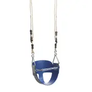 Swing Slide Climb Blue Toddler Open Seat
