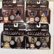 Battlestar Galactica ATHENA Apollo Doral Ellen CYLON Minimates Figure Lot TRU