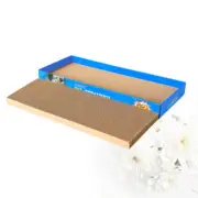 2Pc Corrugated Paper Cat Claw Plate Toys Scratch Type Toys Cat Catch Plate