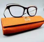 Tory Burch TY 4004 /1711 Eyeglasses Women- 51-16-140mm - Bordeaux/Gold, Original