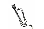EPOS | SENNHEISER DECT/GSM Cable: EasyDisconnect with 100 cm cable to 2.5mm - 3 Pole jack plug To use with a DECT & GSM phone featuring a 2.5 mm - 3 pole port. (CCEL 191-2)