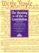 The Meaning of the Constitution