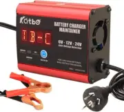 Battery Charger Maintainer 10A/7A 6V 12V 24V Automatic Voltage Detection Real-Ti
