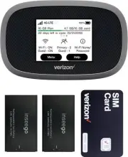 Verizon Jetpack Inseego WiFi 4G LTE MiFi 8800L | LTE Cat18 LTE Up to 1 Gbps |...