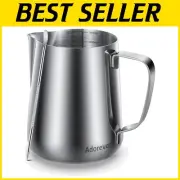Durable 32oz Milk Frother Jug & Latte Art Pen - Perfect for Cappuccino Lovers