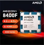 AMD Ryzen 5 8400F 6-Core 12-Thread Socket AM5 CPU Processor ~ OEM ~ Brand New