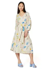 Thought Train Long Dress