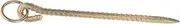 Milisten Heavy Duty Dog Tie Out Stake Versatile Metal Garden Anchor for Outdoor Use Robust Build for Cattle Horses and Dogs Effortless Installation Suitable for Various Ground Types