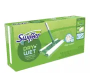 Swiffer Mop Dry Wet Sweeping Starter Kit Opened Box