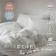 【夢之語】素色床包 被套 柔舒棉(純色淨白) 床包枕套組 單人 雙人 加大 枕頭套 台灣製 不起球 加高35cm 床包組