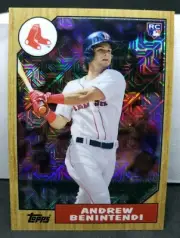 ANDREW BENINTENDI 2017 Topps 1987 Silver Pack REFRACTOR RC RED SOX
