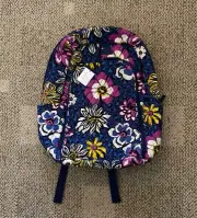 Vera Bradley African Violet Laptop Backpack Back Pack Bag Women's Girls