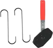 Brake Caliper Tool, Brake Tools 4 in 1 Universals Disc Brake Caliper Compression Tool, Caliper Piston Compressor Tool with 2 Brake Caliper Hooks, Brake Caliper Press for Car Brake Repair