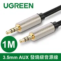 在飛比找蝦皮商城優惠-綠聯 1M 3.5mm AUX 發燒級音源線 BRAID P