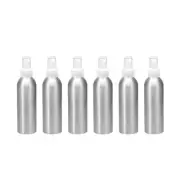 6pcs 5oz/150ml Aluminium Spray Bottle with Clear Sprayer, Refillable Container