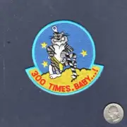 F-14 F-14B F-14D TOMCAT 300 TRAPS BABY Centurion US Navy Fighter Squadron Patch