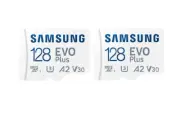 Samsung 128GB EVO Micro SD Memory Card GoPro HERO9 HERO10 Black Bones HERO11 x2
