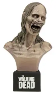 The Walking Dead Bicycle Girl Collectible Zombie Mini Bust Figure AMC Hit Series