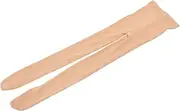 [WOONEKY] Warm Skating Tights for Women Thick Pant Stockings with Buckles Comfortable Elastic Comfort Belt for Outdoor Skating Fashionable and Durable Design Beige