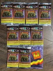 Vintage 2001 - 10 Sealed Packs SILLY CDs Collector Trading Cards Premier Edition