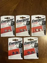 Energizer LR44/A76 Alkaline Batteries 5-2 Packs 10 Batteries Total