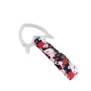 Car Accs JDM Devil Heart TSURIKAWA White Ring Black Cats Nylon Handle Strap