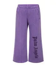 Elastic waist sweatpants 14Y,12Y Purple