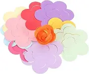 1 Set Fancy Paper Strips for Flower Making DIY Quilling Kit Folding Papers for Crafts Safe Practical Handcraft Supplies Enhance Creativity Parent Interaction