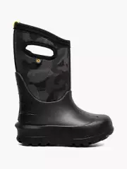 Bogs Neo-Classic Metallic Camo Boy's Insulated Waterproof Boots