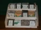 Three Tier Wooden Handmade Soap Display Holds 36 Plus Bars
