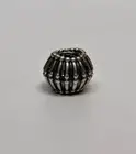 Authentic Pandora 790545czk Sterling Silver Show Stopper Black Charm FZZ