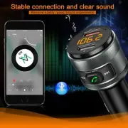 5.3 FM Transmitter for Car, 3.0 Wireless Bluetooth FM Radio Adapter