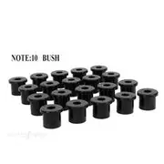 Whiteline Leaf Spring Eye And Shackle Bushing (Bulk) - W71084/100