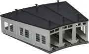 KATO N 23-240 Scale Model Railway Structure Roundhouse fan-shaped train depot