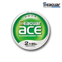 在飛比找蝦皮商城優惠-【SEAGUAR】NEW ACE 60m 碳纖線 子線 卡蹦