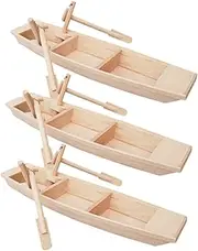 ERINGOGO 3pcs Home Decorations House Decor Artificial Olive Tree Seashell Nautical Charms Model Kit Build Inflatable Boat Nautical Table Decor Outdoor Nautical Wall Decor Water Bamboo Khaki