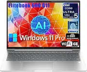 [HP] Elitebook 660 G11 Business Laptop, 16" FHD+ Computer, 12-Core Intel Ultra 5 125U (Beat i7-1355U), 32GB DDR5 RAM, 1TB PCIe SSD, WiFi 6E, Backlit KB, Fingerprint Reader, Windows 11 Pro, Befectoy