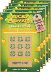 VNS Creations 5 Pregnancy Announcements Scratch off Cards - Cute Baby