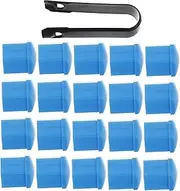 Generic Tire Valve Stem Caps Nut Protection Cover for Car Wheels Glossy with Clip Antirust for Optimal Performance and Easy DIY Installation