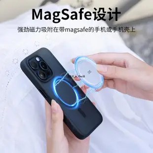 JJC手機自拍鏡MagSafe磁吸Vlog自拍網紅直播拍照隨身鏡子自拍神器手機相機通用后置高清攝像反光鏡攝影配件