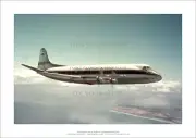 TAA Vickers V.720 Viscount A3 Art Print – Colour Image – 42 x 29 cm Poster