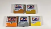 LOT OF 5 NEW EBERHARD FABER FIMO SOFT & CLASSIC MODELING CLAY