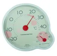 在飛比找樂天市場購物網優惠-CRECER 室內溫濕度計(日本製)CR-140壁掛桌上兩用