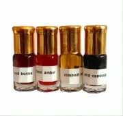Dehnal Oudh Cambodi+Dehnal Oudh Burma+Royal Amber+Wlid Cambodi High Quality Oils