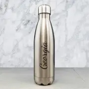 Name Steel Drink Bottle
