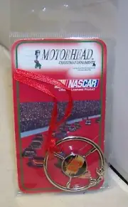MOTORHEAD #29 RCR KEVIN HARVICK METAL STEERING WHEEL CHRISTMAS ORNAMENT NIP
