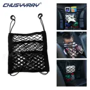 Car Storage Net Bag Cargo Seat Mesh Pocket for Chevy Silverado 1500 2500 2007-15