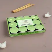 Lemongrass Scented Tealight Candles - 12 Pcs